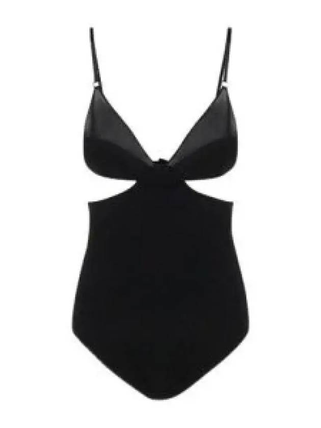 Cut Out Body Suit Black - SAINT LAURENT - BALAAN 2