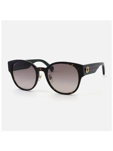 Eyewear Interlocking G Round Frame Sunglasses Black - GUCCI - BALAAN 1