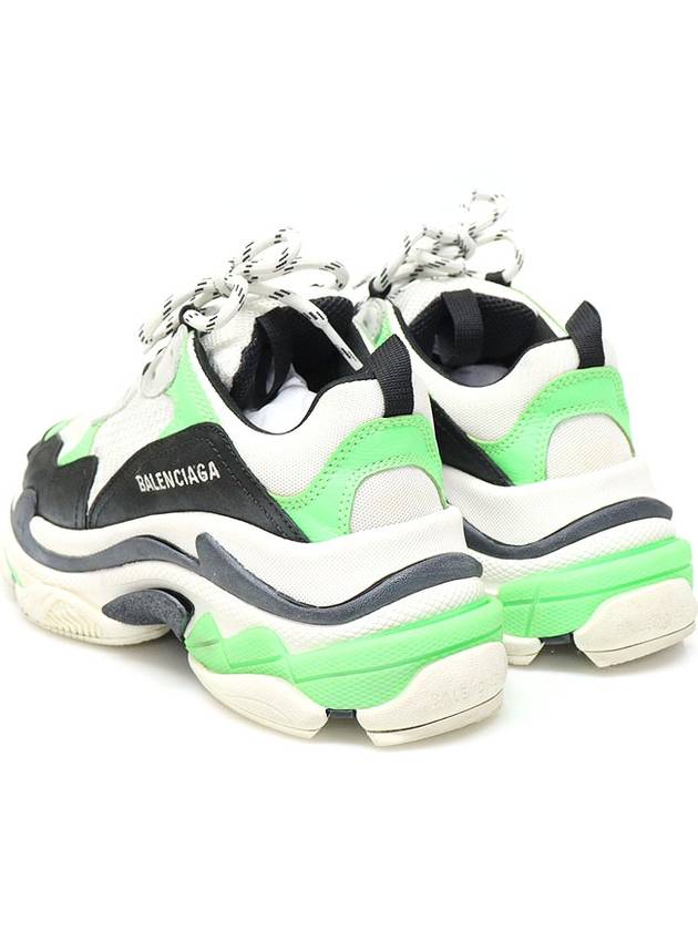 Balenciaga 524039 Neon Green Triple S Women Sneakers 36 - BALENCIAGA - BALAAN 5