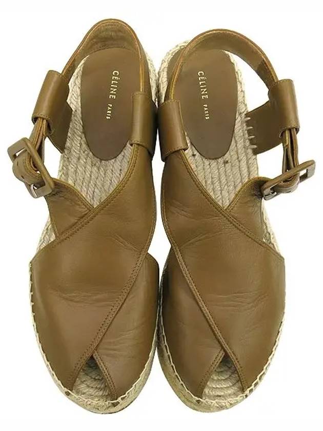 Smith Market Camel Color Sandals Women s Shoes - CELINE - BALAAN 4