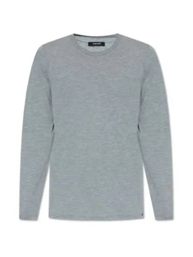 T4M14 1410 020 V neck long sleeve t shirt - TOM FORD - BALAAN 2