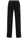 Women's Sweat Bottoms Logo Track Pants Black - MONCLER - BALAAN 2