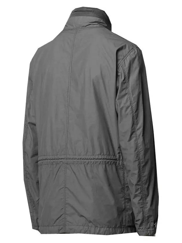 Light Pocket Zip Up Jacket Grey - STONE ISLAND - BALAAN 4