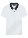 Women's BEA Collar Short Sleeve T-Shirt White - J.LINDEBERG - BALAAN 3