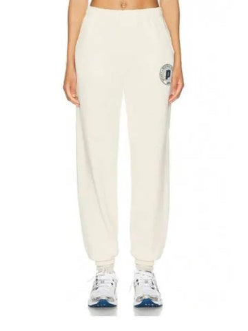 24 Net Sweatpants CreamNavy PA020S414NC - SPORTY & RICH - BALAAN 1