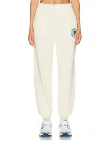 24 Net Sweatpants CreamNavy PA020S414NC - SPORTY & RICH - BALAAN 1