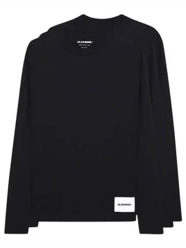 logo patch t shirt - JIL SANDER - BALAAN 1