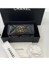 19 Gold Hardware Lambskin Flap Card Wallet Black - CHANEL - BALAAN 3