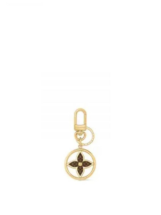 Puzzle Flower Monogram Keyring Gold - LOUIS VUITTON - BALAAN 2