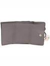 Alphabet Small Half Wallet Grey - CHLOE - BALAAN 5