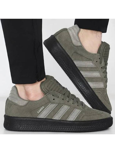 Samba XLG Low-Top Sneakers Olive Strata - ADIDAS - BALAAN 2