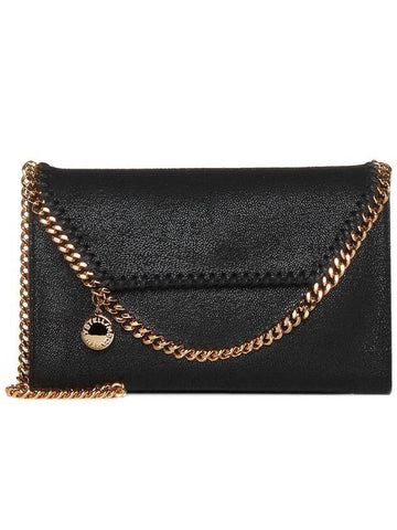 Falabella Chain Mini Cross Bag Black - STELLA MCCARTNEY - BALAAN 1