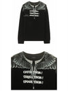 Catch Them Wings Print Sweatshirt Black - MARCELO BURLON - BALAAN 6