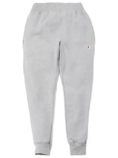 Champion REVERSE WEAVE TRIM JOGGER OXFORD GRAY GF01 Y06146 1IC pants - CHAMPION - BALAAN 1