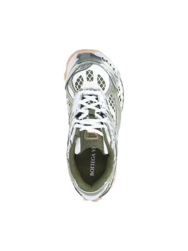 Orbit Mesh Rubber Low Top Sneakers Green - BOTTEGA VENETA - BALAAN 6