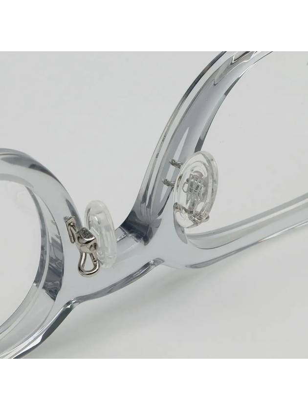 Glasses frame ML5157D 020 transparent horn rim Asian fit - MONCLER - BALAAN 6