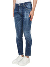 Men's Cotton Jeans Blue - DSQUARED2 - BALAAN 3