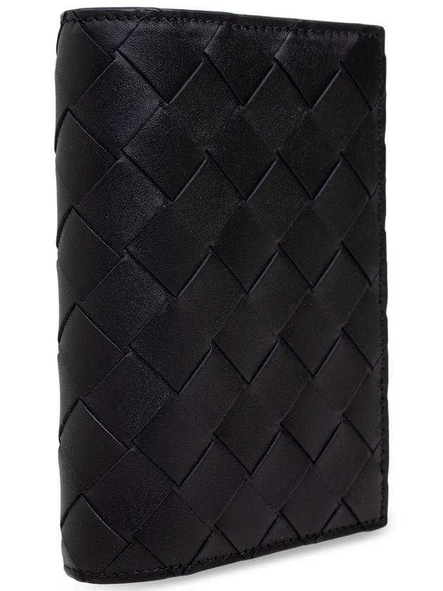 Bottega Veneta Passport Holder, Men's, Black - BOTTEGA VENETA - BALAAN 4