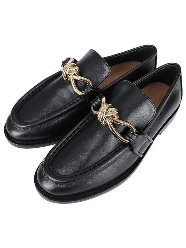 Astaire leather loafers black - BOTTEGA VENETA - BALAAN 2