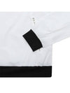 cold-sensitive material full open zip-up t-shirt 6204GZJNWHITE - BLACK&WHITE - BALAAN 4