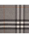 Classic Check Cashmere Scarf Grey - BURBERRY - BALAAN 3