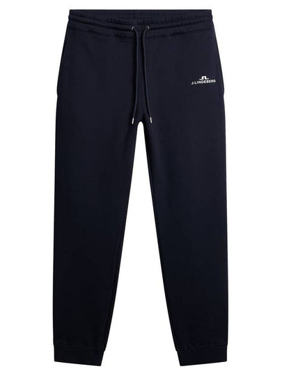 Alpha Logo Print Track Pants Navy - J.LINDEBERG - BALAAN 2