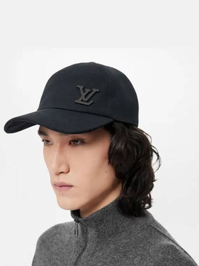 Aerogram Cotton Ball Cap Black - LOUIS VUITTON - BALAAN 2