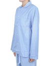 Poplin Striped Pajamas Long Sleeve Shirt SWT PS - TEKLA - BALAAN 7