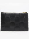 Intrecciato Cassette Clutch Bag Black - BOTTEGA VENETA - BALAAN 3