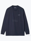 CARHARTT WIP LS Script Embroidery T Shirt I032306 2AHXX - CARHARTT WIP - BALAAN 2