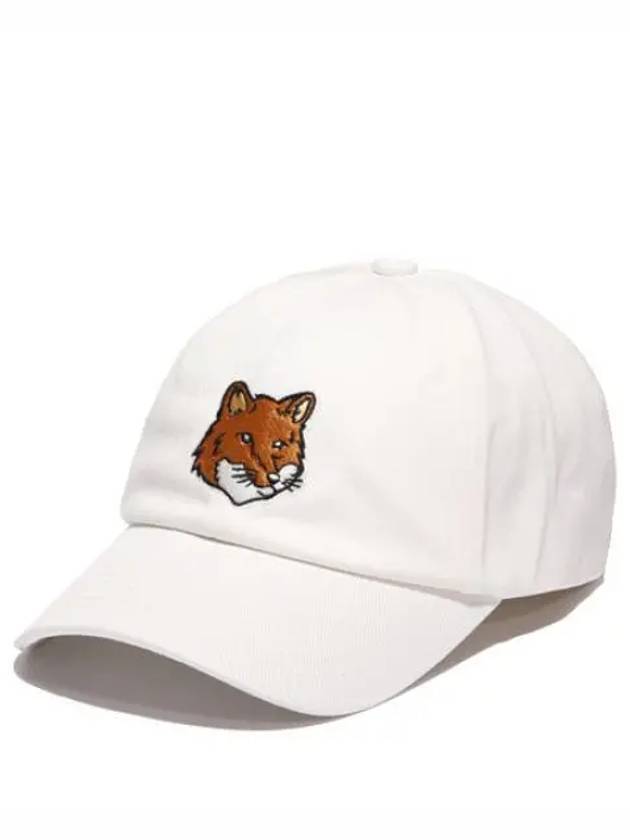 Foxhead Patch Six Panel Baseball Cap Men - MAISON KITSUNE - BALAAN 1