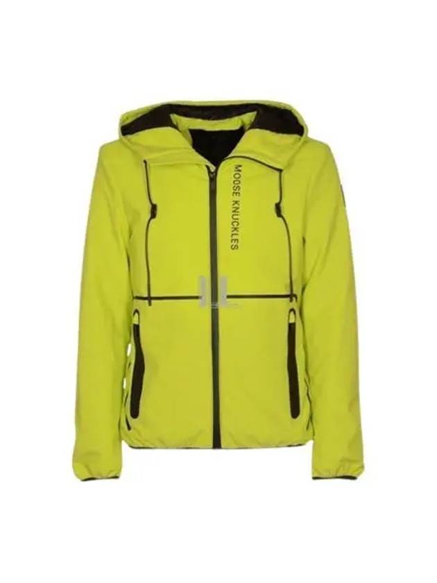 Greyton Hooded Jacket Lime Green - MOOSE KNUCKLES - BALAAN 2