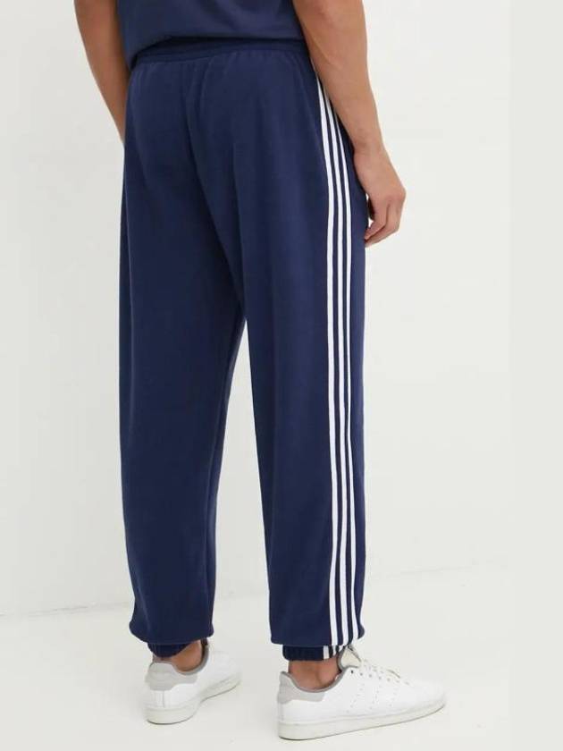 3 Stripe Fleece Track Pants Navy - ADIDAS - BALAAN 4