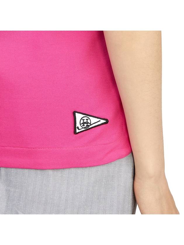 Golf Wear Sleeveless T-Shirt HHW 2A AP53 PINK - HORN GARMENT - BALAAN 9