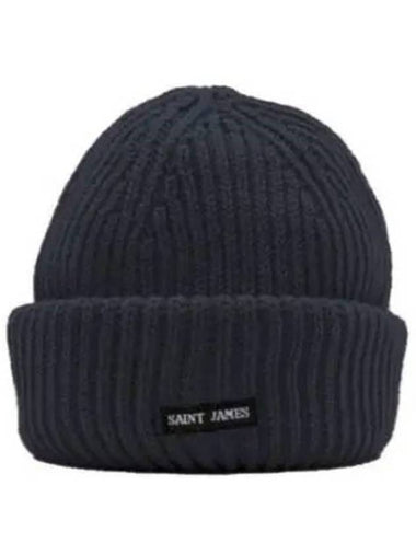 Mickey Sailor Wool Beanie Navy - SAINT JAMES - BALAAN 1