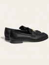 Paris Goatskin Loafers Permabrass Noir - HERMES - BALAAN 6