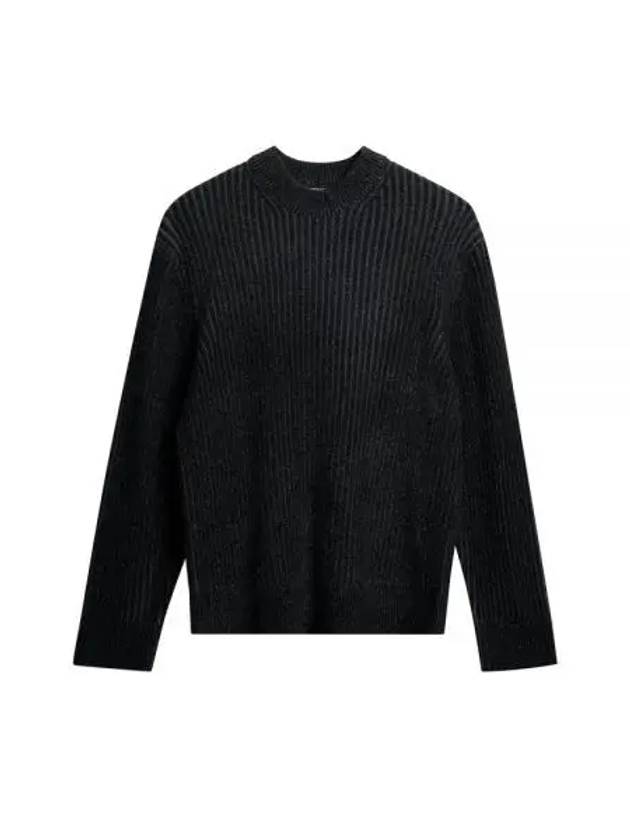 TWAIN PLATED KNIT CREW FMKW11635 9999 Men s - J.LINDEBERG - BALAAN 1