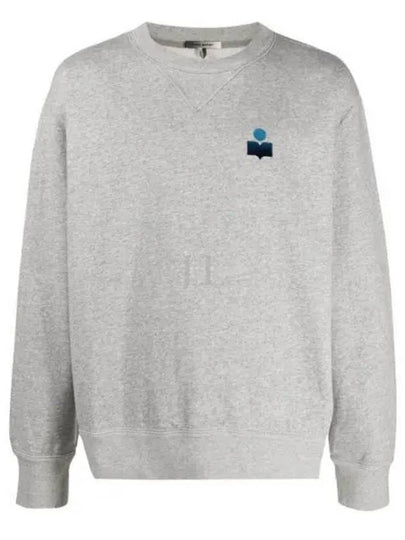 Mike Gradient Logo Sweatshirt Grey - ISABEL MARANT - BALAAN 2