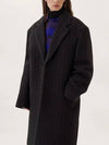 Chesterfield Single Coat Brown Marine - LEMAIRE - BALAAN 6