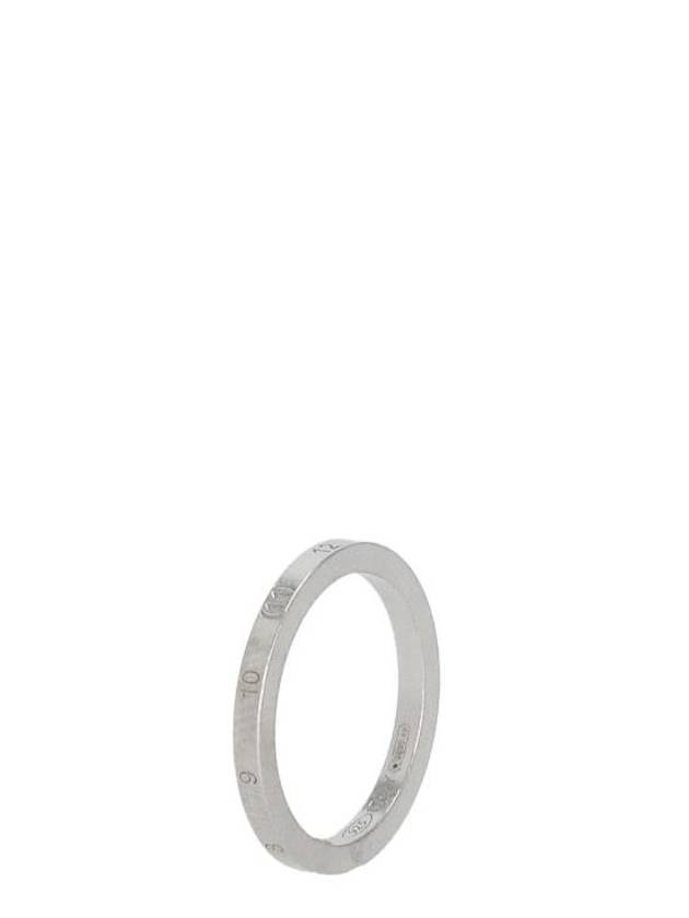 Number Logo Slim Ring Silver - MAISON MARGIELA - BALAAN 2