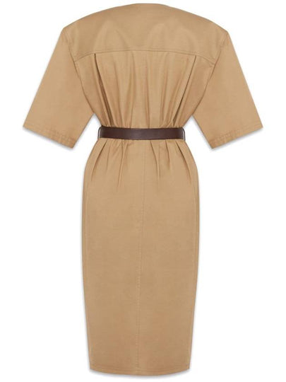 Saint Laurent  Dresses Beige - SAINT LAURENT - BALAAN 2