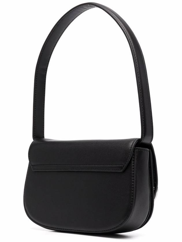 1DR Nappa Leather Shoulder Bag Black - DIESEL - BALAAN 4