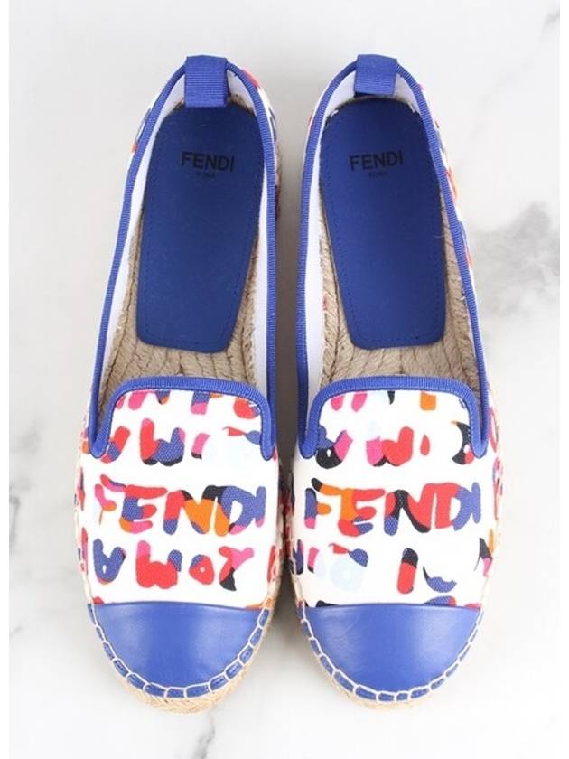 Logo multicolor espadrille 37 5 245 - FENDI - BALAAN 9