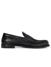 Mr G Mocassin Leather Loafers Black - GIVENCHY - BALAAN 2