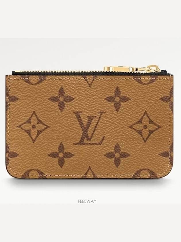 Romy Monogram Card Wallet Brown Black - LOUIS VUITTON - BALAAN 5