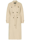 AFFETTO Belted Wool Coat 2415011031 031 - MAX MARA - BALAAN 2