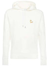 Chillax Fox Patch Classic Hoodie Ecru - MAISON KITSUNE - BALAAN 2