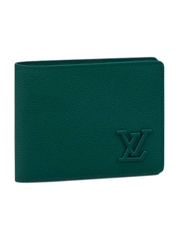 Multiple Leather Halfwallet Evergreen - LOUIS VUITTON - BALAAN.