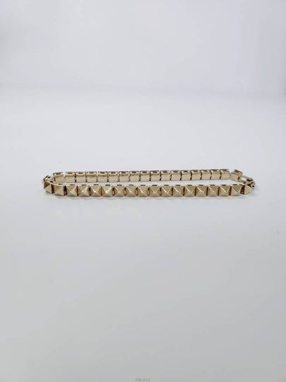 Used luxury goods DHLUX Gold Rockstud men s bracelet - VALENTINO - BALAAN 2