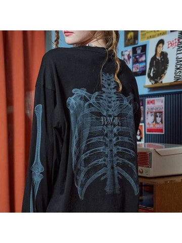 X RAY BACK Long Sleeve Black - CPGN STUDIO - BALAAN 1